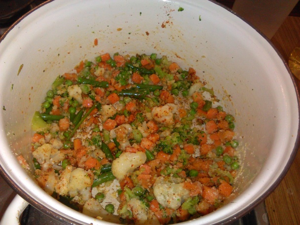 Zeleninová polievka s krupicovými haluškami (fotorecept) - obrázok 1