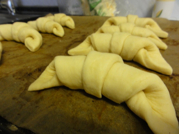 Francúzske Croissanty (fotorecept) - obrázok 12