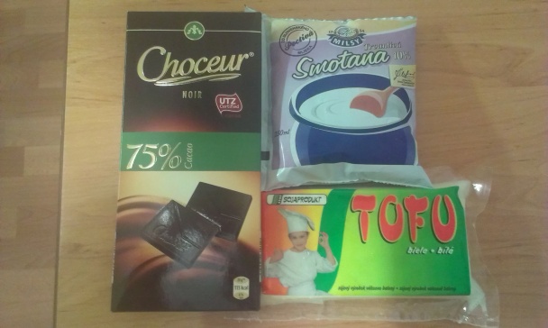 Čokoládová pena z tofu - obrázok 1