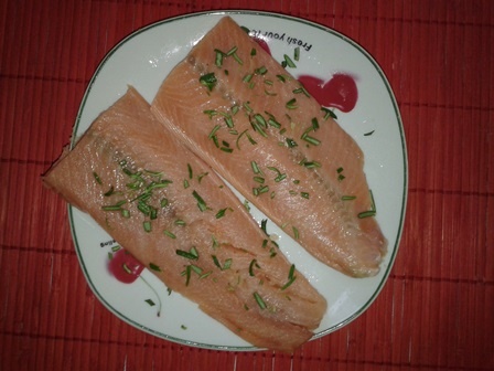 Losos na smotanovej omáčke s citrónom a medom - obrázok 2