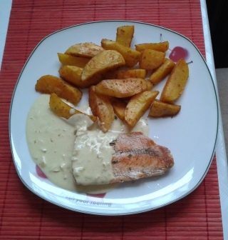 Losos na smotanovej omáčke s citrónom a medom - obrázok 3