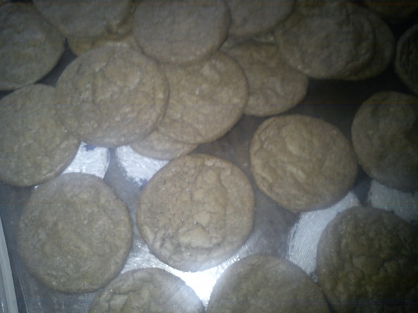 Čokoládové sušienky plnené karamelom (salkom) - obrázok 6