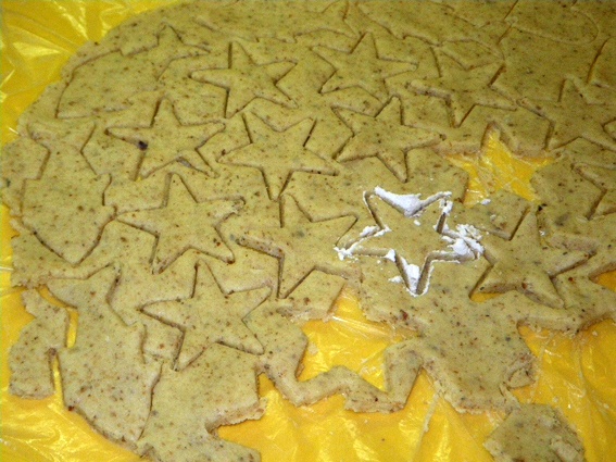 Mandľové vianočné hviezdičky (fotorecept) - obrázok 2