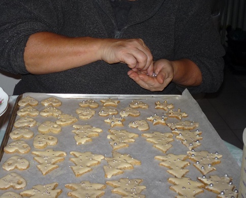 Mandľové vianočné hviezdičky (fotorecept) - obrázok 6