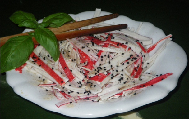 Surimi prúžky s citrónovým olejom  (fotorecept) - obrázok 2