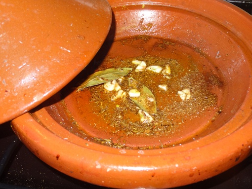 Berberská omeleta v tajinu (fotorecept) - obrázok 1