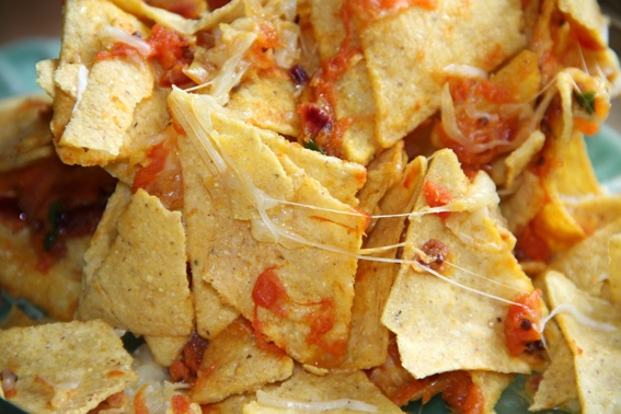 Nachos se salsou a sýrem zapečené (fotorecept) - obrázok 6