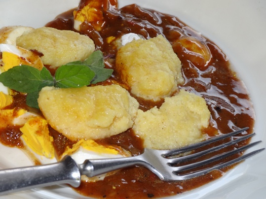 Vajíčkový guláš s krupičnými noky (fotorecept) - obrázok 7