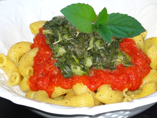 Mangold s mätou na paradajkovom pyré (fotorecept) - obrázok 4