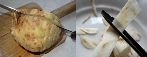 Celerové plátky na másle s čočkou (fotorecept) - obrázok 2