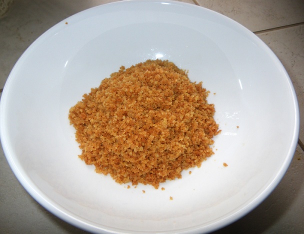 Bramborové koule s květákem v osmažené strouhance  (fotorecept) - obrázok 4