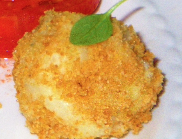 Bramborové koule s květákem v osmažené strouhance  (fotorecept) - obrázok 5