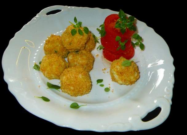 Bramborové koule s květákem v osmažené strouhance  (fotorecept) - obrázok 7