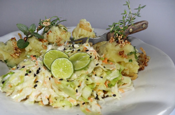 Bramborové bochánky s bylinkami na křupavé cibulce - obrázok 7