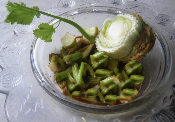 Celerové bochánky s hlívou a celerovými chuťovkami - obrázok 4