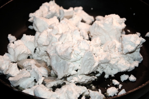 Polévka z vatovce obrovského (pýchavková) máslová - obrázok 1