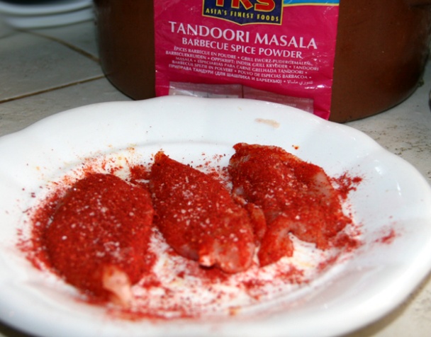 Kuřecí maso v tandoori masala - obrázok 1