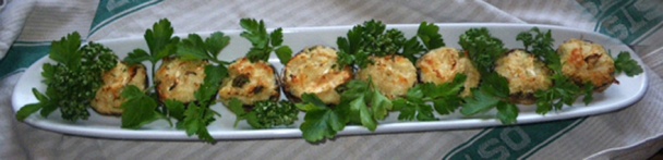 Žampiony s celerovo-sýrovou náplní (fotorecept) - obrázok 3