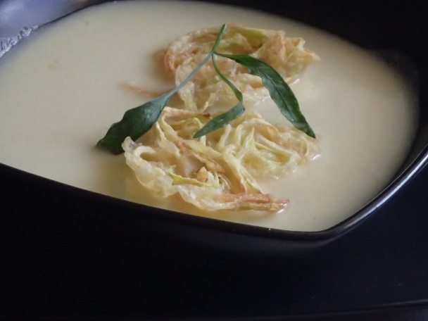 Cuketový krém s julienne křupánkama (fotorecept) - obrázok 8