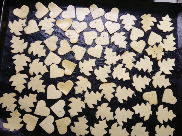 Sýrové krekry bez mouky (fotorecept) - obrázok 1