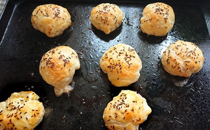 Kapustníky - zelňáky z listového těsta (fotorecept) - obrázok 5