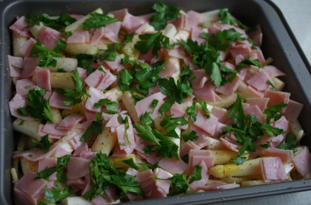 Zapekaná špargľa s cestovinou (fotorecept) - obrázok 6