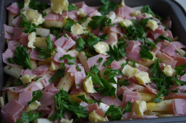 Zapekaná špargľa s cestovinou (fotorecept) - obrázok 7