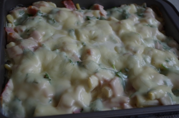 Zapekaná špargľa s cestovinou (fotorecept) - obrázok 10