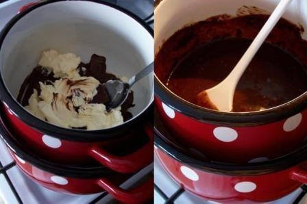 Čokoládový fondant - Lava cake - Lávový koláčik (fotorecept) - obrázok 3