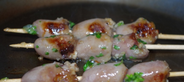 Grilované kuracie srdiečka so zelenou fazuľkou (fotorecept) - obrázok 3