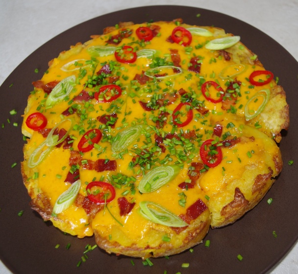 Slaný zemiakový koláč (fotorecept) - obrázok 10