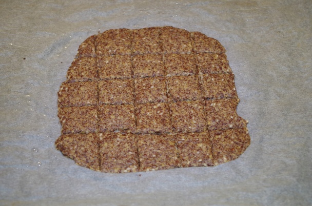 Chrumkavé ľanové plátky, alebo krekry (fotorecept) - obrázok 4