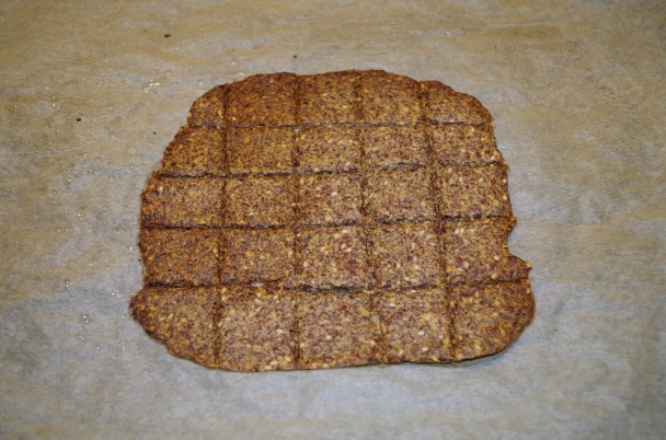 Chrumkavé ľanové plátky, alebo krekry (fotorecept) - obrázok 5