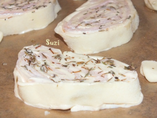 Šunkovo - syrové slimáky (fotorecept) - obrázok 6