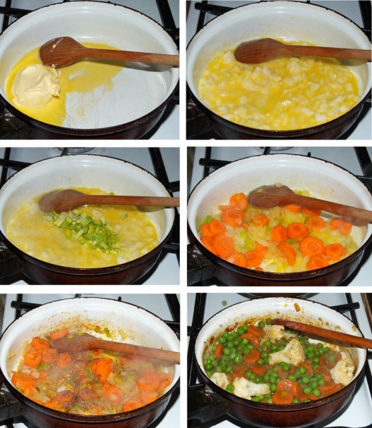 Dusená zelenina so zemiakmi - obrázok 1