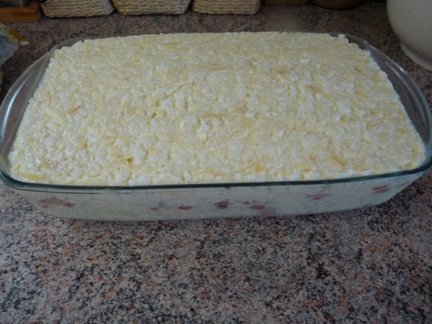 Ryžový nákyp s tvarohom a ovocnou polevou (fotorecept) - obrázok 4