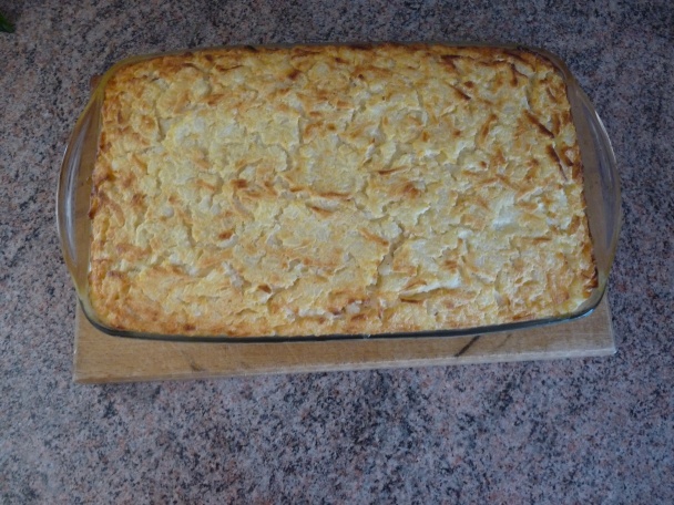 Ryžový nákyp s tvarohom a ovocnou polevou (fotorecept) - obrázok 5