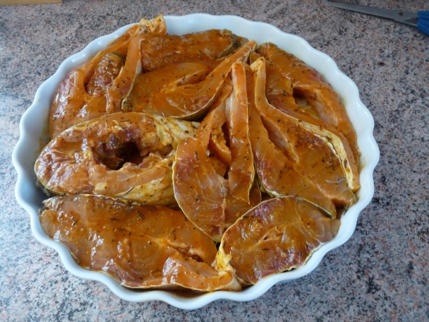 Marinovaný kapor s americkými zemiakmi (fotorecept) - obrázok 2