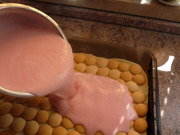 Pudingový koláč s piškótami (fotorecept) - obrázok 4