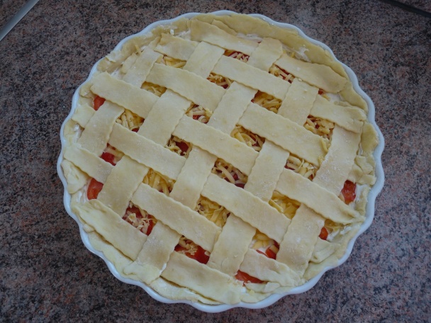 Tvarohový koláč naslano (fotorecept) - obrázok 7