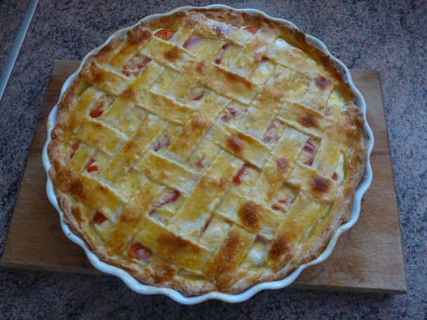 Tvarohový koláč naslano (fotorecept) - obrázok 8