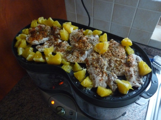 Morčacinka s pomarančami z parného hrnca (fotorecept) - obrázok 3