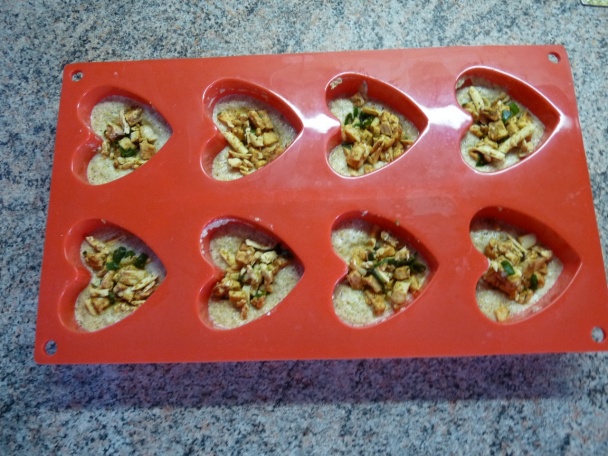 Slané kuracie muffinky po dukansky (fotorecept) - obrázok 3