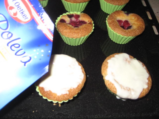 Malinové muffiny (fotorecept) - obrázok 4