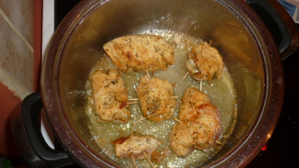 Kuracie plnené camembert-om - obrázok 11