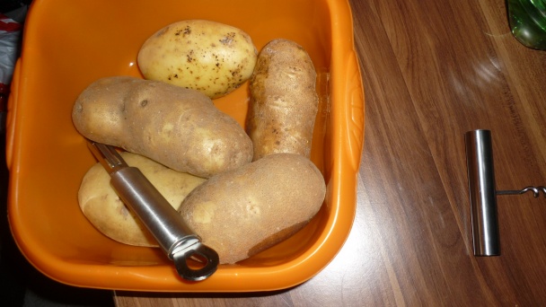 Plnené zemiaky a lá Bogar (fotorecept) - obrázok 1