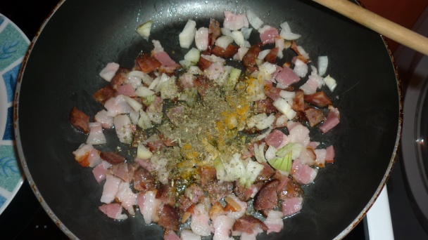 Kurací bochník so špenátom a opekanými zemiakmi (fotorecept) - obrázok 5