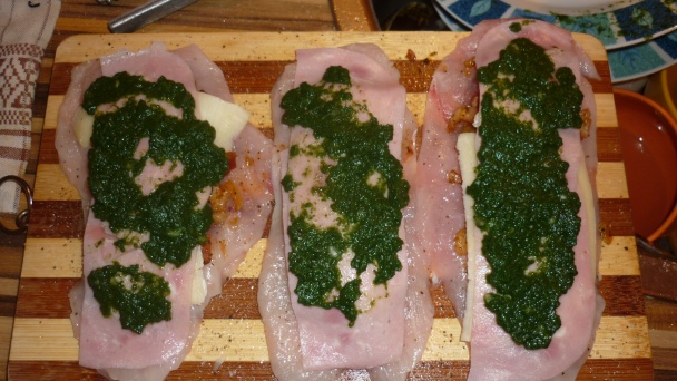 Kurací bochník so špenátom a opekanými zemiakmi (fotorecept) - obrázok 9