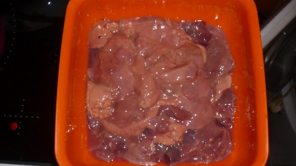 Kuracia pečeň s ryžou ( fotorecept) - obrázok 2