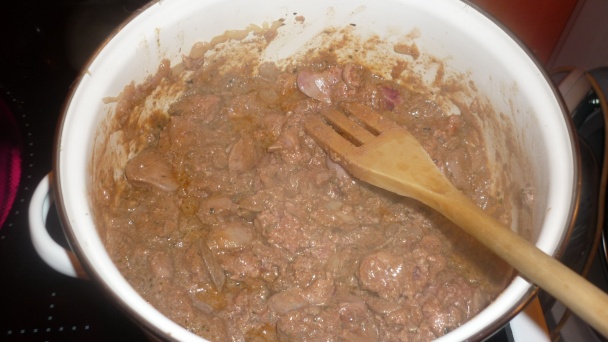 Kuracia pečeň s ryžou ( fotorecept) - obrázok 4